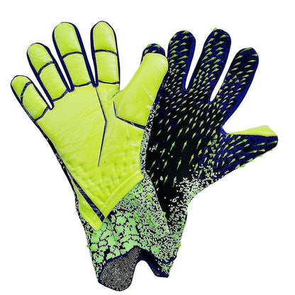 Kids Football Goalkeeper Gloves Durable Green Green Green 6 - Image 4