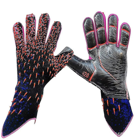 Kids Football Goalkeeper Gloves Durable Green Green Green 6 - Image 5