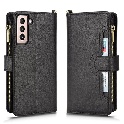 Compatible Case for Samsung Galaxy S21 5G, Magnetic Wallet, Premium Leather, Card Holder, Protective Case with Cover - Image 2