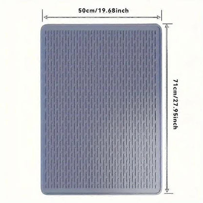 Extra Large Silicone Stove Protector Mat - Heat Resistant Protector for Electric Stove, Non-Slip Dish Mat for Kitchen Black - Image 5