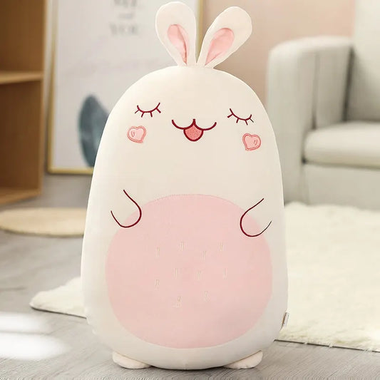 Squishmallow Pillow Doll Kawaii Animal Fat Dinosaur Pillow Plush Unicorn Rabbit 80cm-max Rabbit 80cm