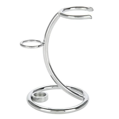Razor and brush holder, razor stand, razor holder, shaving brush holder made of stainless steel, for storing razors and shaving brushes - Image 2
