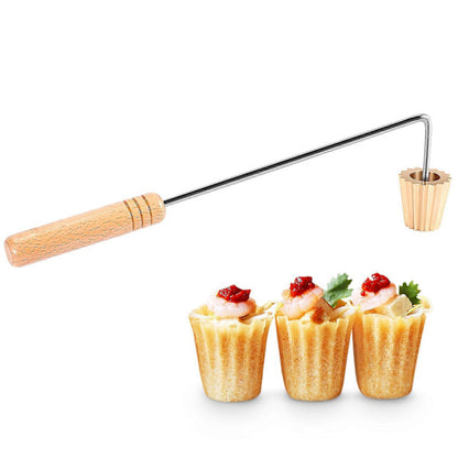 ZLD（pt）Malaysian Pie Tee Maker Nyonya Top Hats Mold for Baking Egg Cake Mold Reusable Deep Fried Snack Tool Kit - Image 2