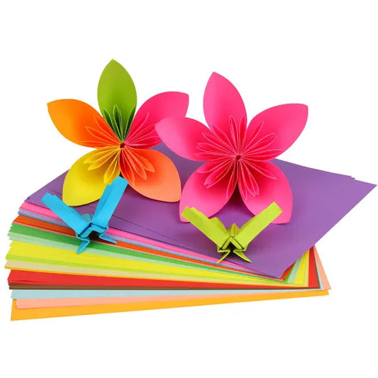 100 Sheets A4 Colored Paper 70gsm Handmade Paper for DIY Art - Image 3