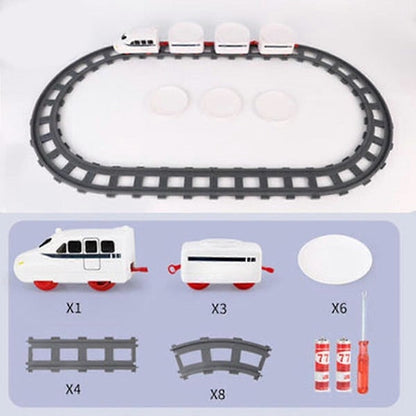 Rotating Sushi Toy Kids Food Train Set DIY Sushi Family Party - Image 2