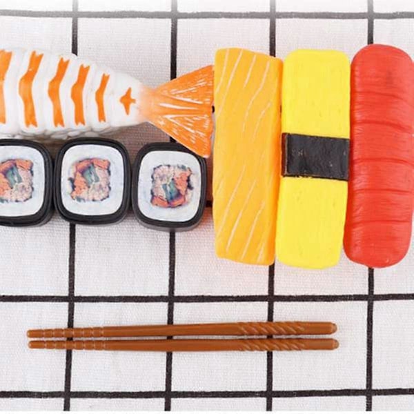 Rotating Sushi Toy Kids Food Train Set DIY Sushi Family Party - Image 4