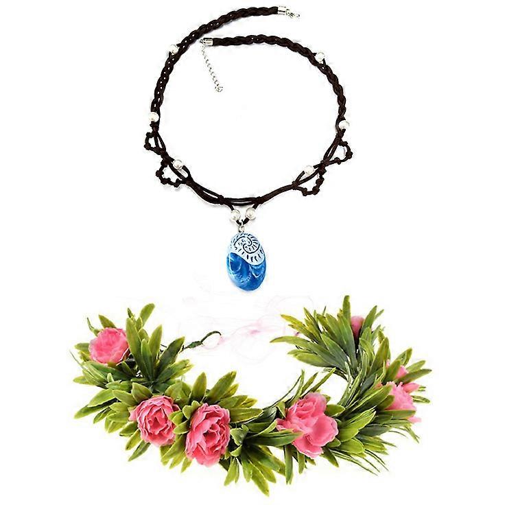 Vaiana Cosplay for Girls Halloween Masquerade Carnival Party Costume with Accessories With accessories 110 - Image 4