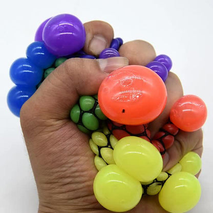 4-pack Mesh Stress Balls for Adults and Kids - Image 2
