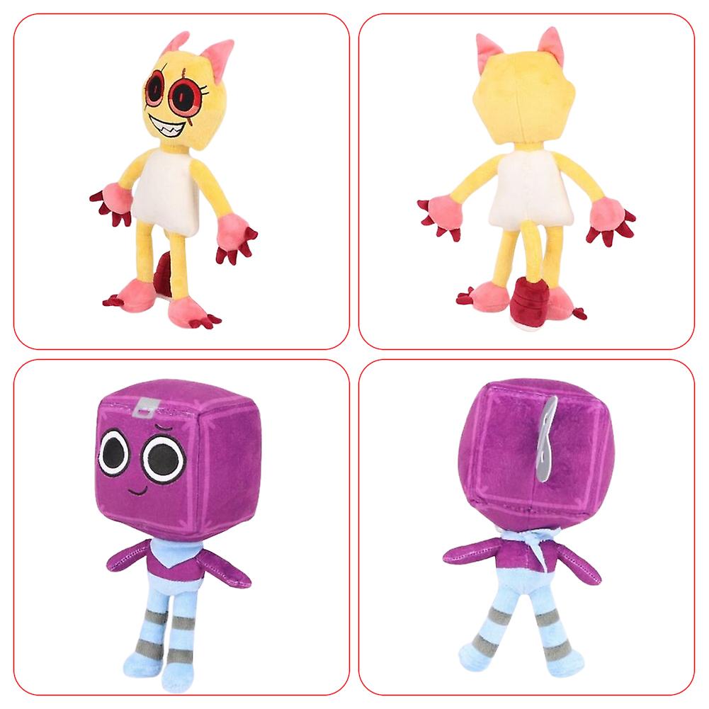 Plush Toys Cute Anime Plush Toys Cute Cartoon Anime Character Shaped Plush Toys for Kids Adults Dandy - Image 3