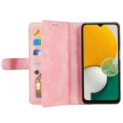 Compatible with Samsung Galaxy S25 Case PU Leather Phone Case with Zipper Wallet 9 Card Slots_yux - Image 2