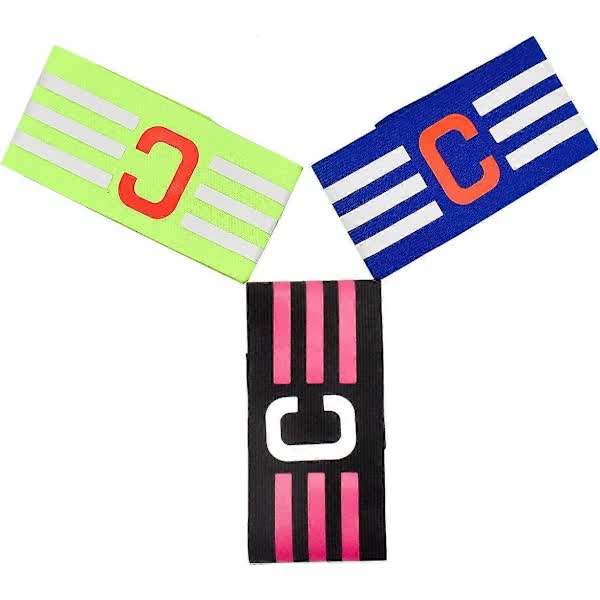 pcs Football Captain's Armband, Adjustable Football Band Football Captain's Armband for Adults and Youth, Captain's Armband for Football, Hockey, Rugby - Image 3