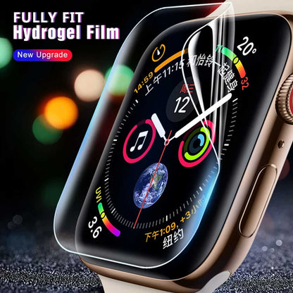 3-pack Screen Protector for Apple Watch 1/2/3 42mm - Full Coverage Transparent - Image 2