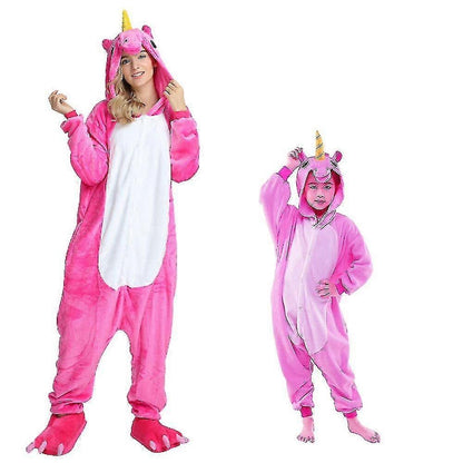 Pegasus Clothing Unicorn Pajamas Kigurumi Jumpsuit Pink Rose XL - Image 2