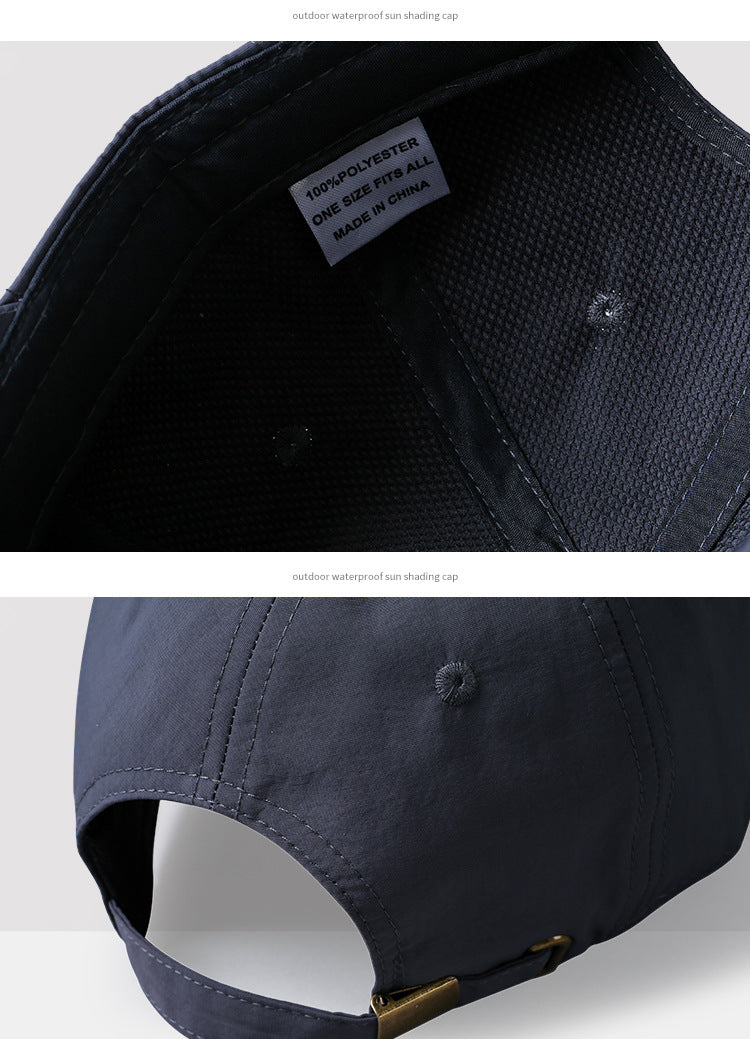 Blue Men's Cap Classic BB cap blue - Image 3
