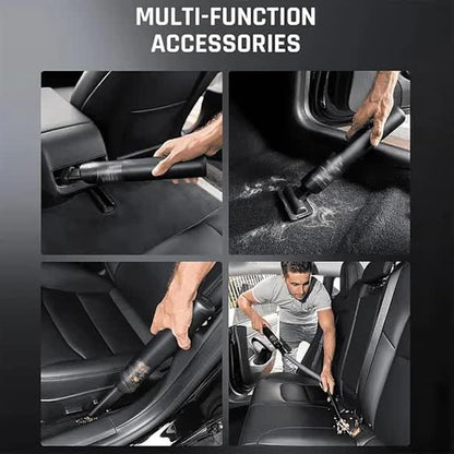 Cordless Car Vacuum Cleaner, 4-in-1 Mini Portable Vacuum Cleaner, High Power 19000Pa, Black Cordless Handheld Vacuum Cleaner - Image 3