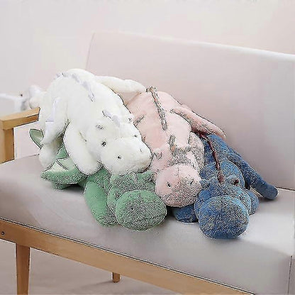 Cute Plush Dragon, Weighted Dinosaur Toy Children Adult Gift Or Decoration Pink 110cm - Image 4