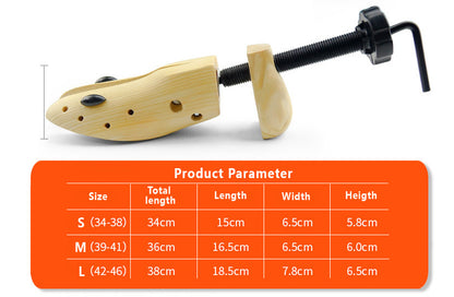 2-way wooden shoe stretcher, 2-pack_yux 39-41 - Image 6