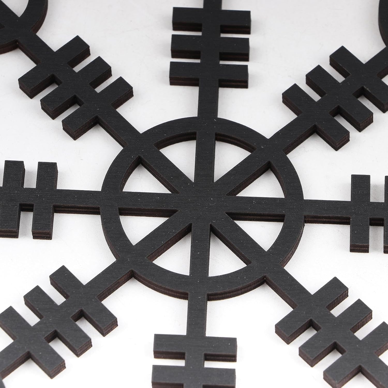 Metallic Viking Wall Art | Nautical Nordic Compass Decor for Bedroom or Living Room - Image 3