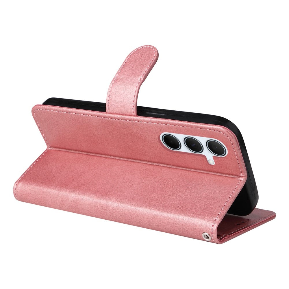 Compatible with Samsung A56 5G Compatible PU Leather Wallet Case - More Colors Pink - Image 5