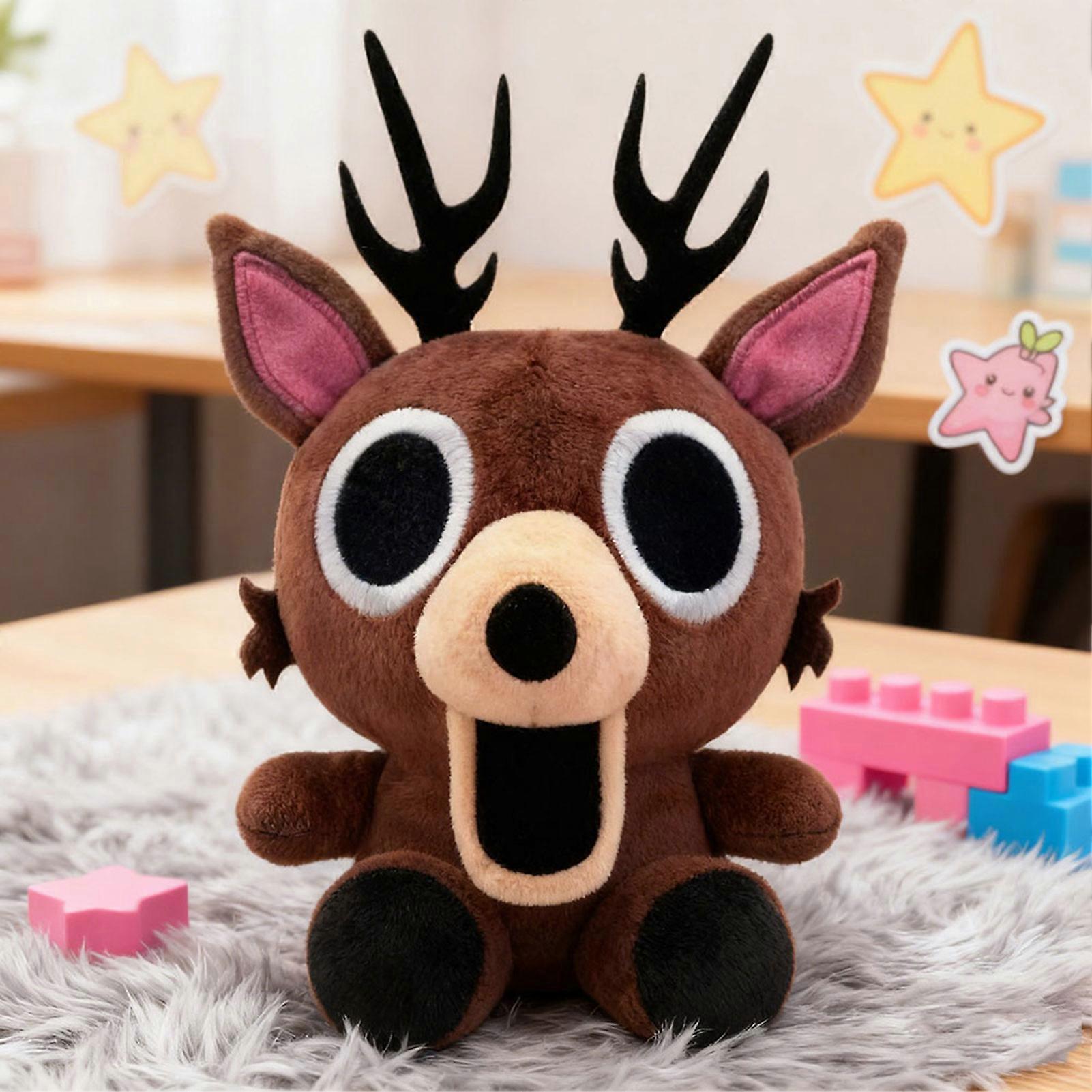 The Deer Plush 99 Nights in the Woods Plush, Collectible Stuffed Animal Doll for Game Fans, Thoughtful Gift for Enthusiasts_qcx - Image 2