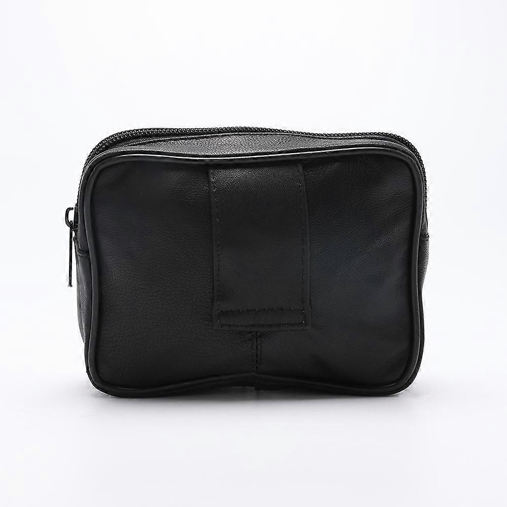 Men's Genuine Leather Belt Wallet Bag Pouch Waist Bag Loop Card Holder - Image 3