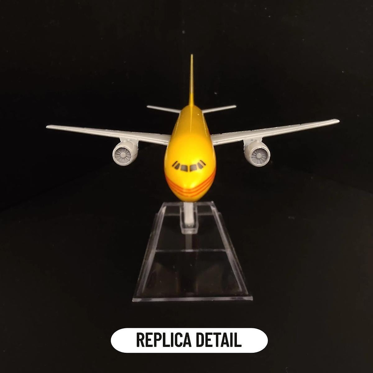 1:400 Scale Metal Airplane Replica DHL Boeing 757 Airplane Diecast Model Airplane Home Office Miniature Toys for Children 97.KLM B747 - Image 3