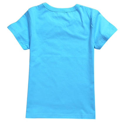 Sprunki T-shirt for boys kids Sprunki sweatshirt for fans gift figure printed toddler t-shirts Sprunki Merch Student tops Blue—max Blue 130cm - Image 5
