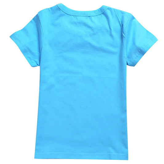 Sprunki T-shirt for boys kids Sprunki sweatshirt for fans gift figure printed toddler t-shirts Sprunki Merch Student tops Blue—max Blue 130cm - Image 5
