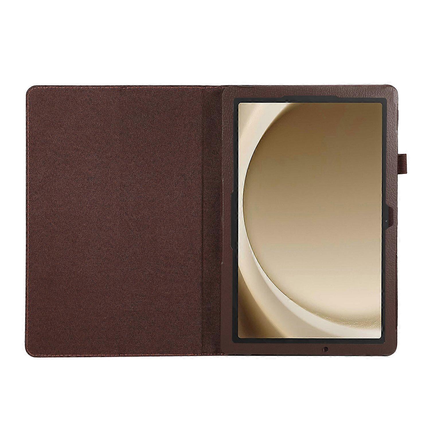 Case for Samsung Galaxy Tab A9+ Scratch Resistant Leather Tablet Protective Case Multicolor Style A - Image 3