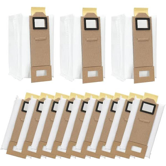 12 Vacuum Cleaner Bags for Roborock S7 S7 Plus S7 Max T7s T7s Plus, Replacement-Xin