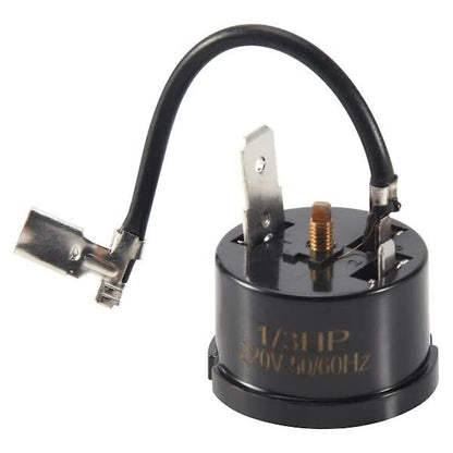[CA] Compressor Thermal Overload Protector for Hx1/3HP Refrigerator Black