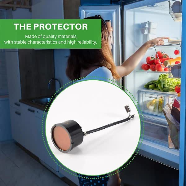 [CA] Compressor Thermal Overload Protector for Hx1/3HP Refrigerator Black - Image 5