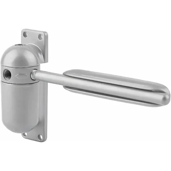 Adjustable Durable Door Closer Surface Mounted Automatic Door Spring for Self-Closing (Gray)