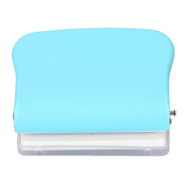 Paper Binding Machine Handheld Portable Spiral Binder A4 A5 A6 A7 Spiral Book Round Hole Punch School Home Light Blue - Image 2