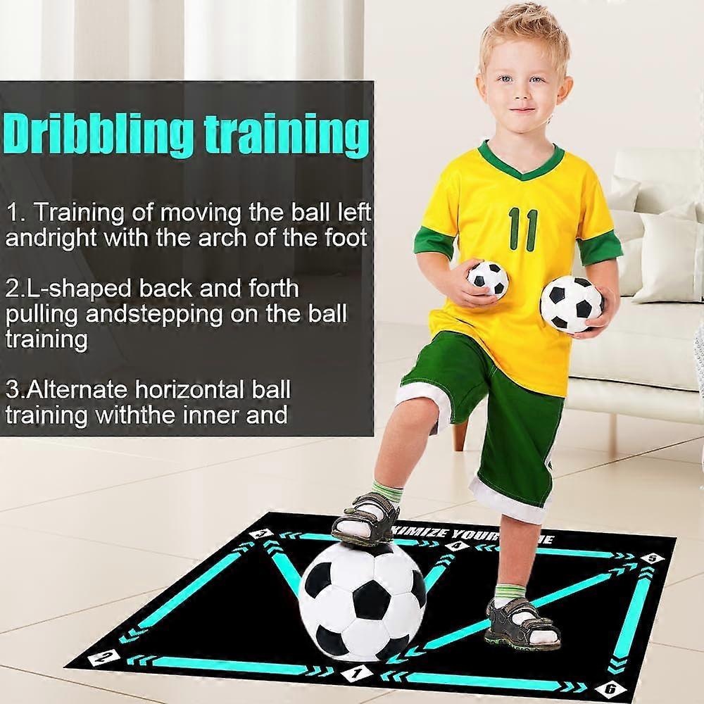 Football Step Training Mat, 60 x 90 cm Football Mat, Football Training Mat, Silent Football Mat - Image 5