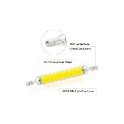 R7S 10W 78mm Dimmable LED Bulb Cool White 6000K 100W Halogen J78 Replacement Double Ended R7S Socket 360 Degree Beam Angle - Image 4