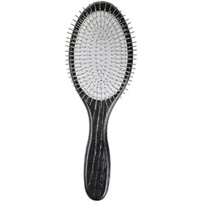 Paddle Brush with Metal Spikes - Hairbrush for Women/Men/Children to Detangle and Massage, Anti-Static, Best for All Hair Types