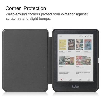 Caster Leather Case for KOBO Clara Colour / BW LGL Black - Image 4