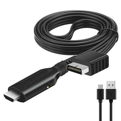 For Playstation 2 PS2 to HDMI Compatible Adapter Cable HD RCA AV Prof Hot O3 - Image 5