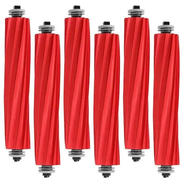 6-pack rubber brushes for Qrevo S/MaxV/Pro/Plus, Q series, S7 series, series, 35A vacuum cleaner parts