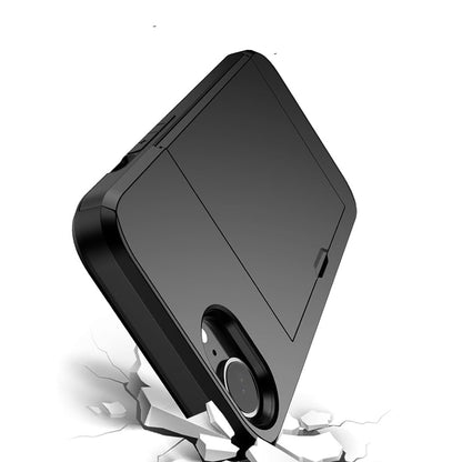 iPhone 16E case with card holder Black Black_yux - Image 3