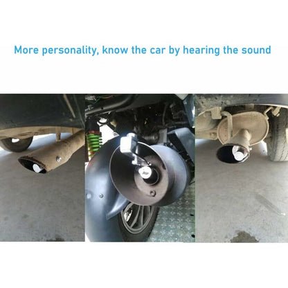 Universal Car Turbo Whistle Simulator, Aluminum Exhaust Whistle, Compatible with 56-85mm Pipe Diameter - Image 4