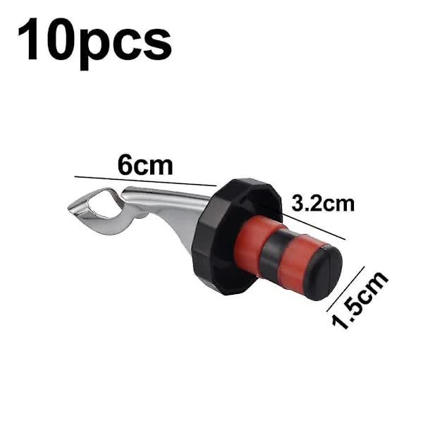 10pcs Wine Cork Expanding Manual Beverage Bottle Stopper Reusable Leakproof Wine Bottle Airtight - Image 2