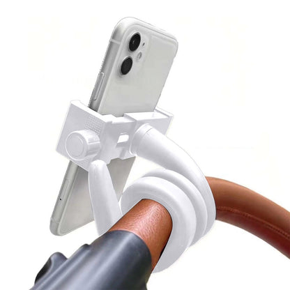 Universal Baby Monitor Holder Longer White Flexible Silicone Baby Camera Tripod - Image 4