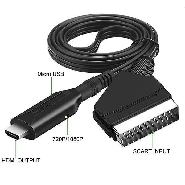 SCART to HDMI Converter - All-in-one SCART to HDMI Adapter 1080P, Easy Plug and Play - Image 4