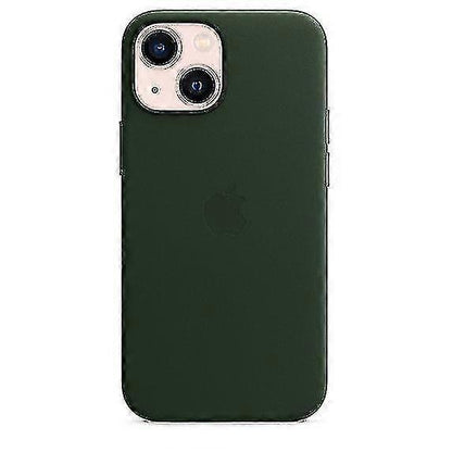 Leather Case for iPhone 13 Mini with Magsafe Sequoia Green_max Sequoia Green - Image 2