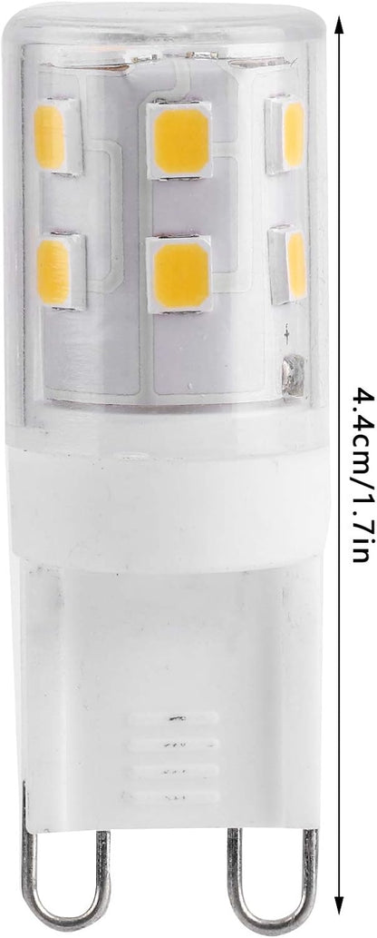 10pcs G9 2W 16LED Mini LED Bulbs, Ceramic Base, Eye Protection, Dimmable Design, Energy Saving Equivalent to 30 Watt Halogen - Image 8