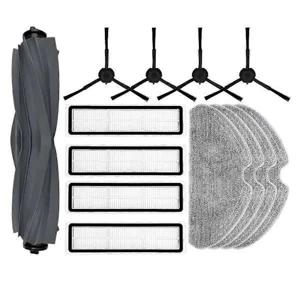 Replacement Parts for Dreame D9 Max Gen 2 / D10s / D10s Pro: Main Brush, Side Brush, HEPA Filter, Mop Pads[JSR]
