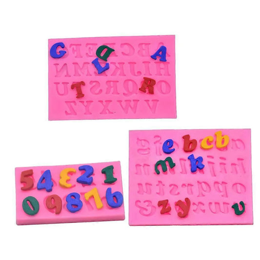 3pcs Letter and Number Pendant Message Resin Mold Epoxy Resin Jewelry Making Tools_max - Image 2