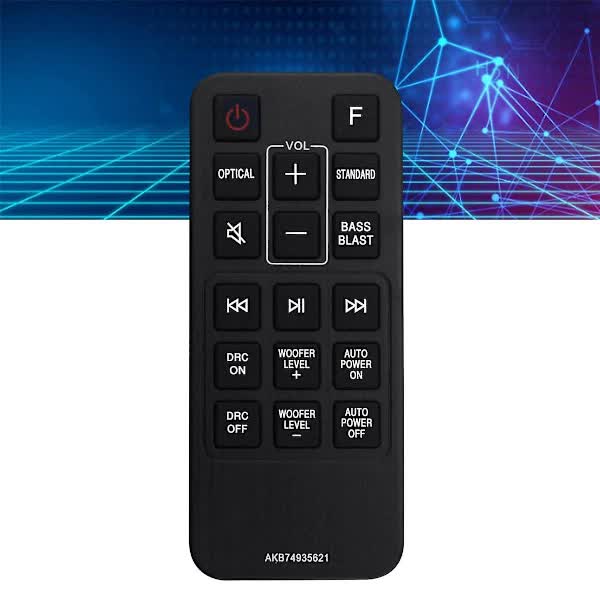 Replacement Remote Control AKB74935621 for LG Soundbar SJ2 SJ2.AEUSLLK SJ2.DEUSLLK - Image 4